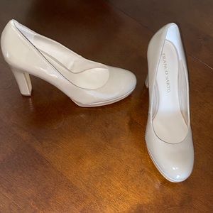 Franco Sarto Cream Colored High Heels